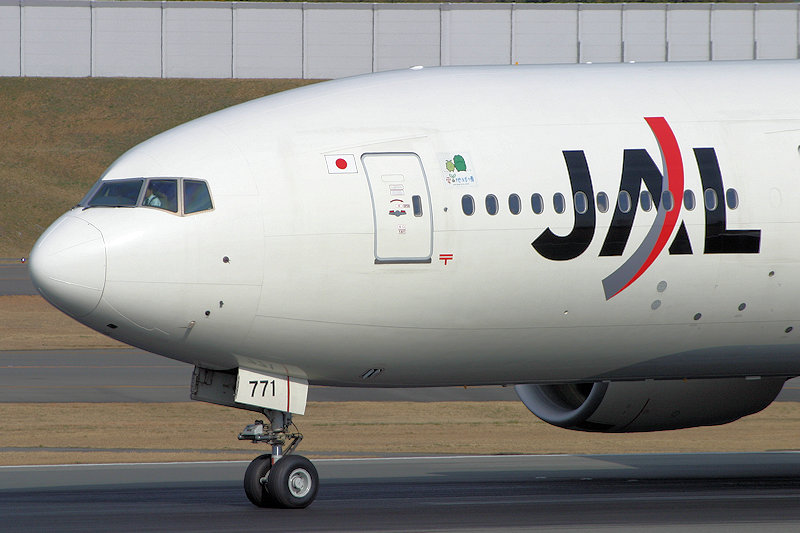 登録記号（レジ） JA771J 飛行機写真