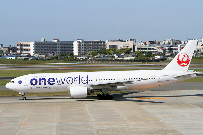 アーク塗装 member of oneworld JAL（日本航空） B777-200 JA771J