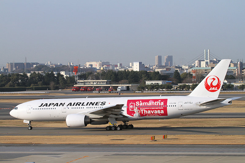 登録記号（レジ） JA772J 飛行機写真