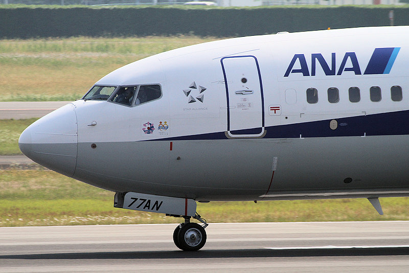 登録記号（レジ） JA77AN 飛行機写真