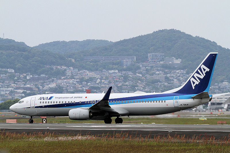 登録記号（レジ） JA78AN 飛行機写真