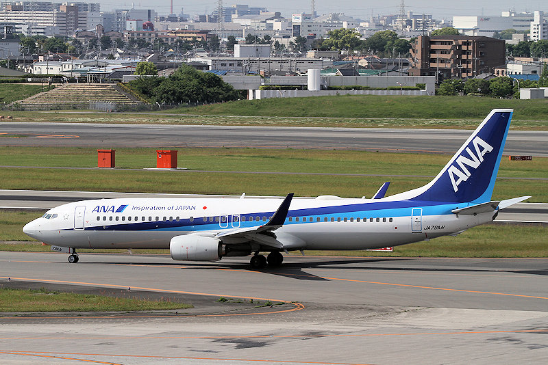 登録記号（レジ） JA79AN 飛行機写真