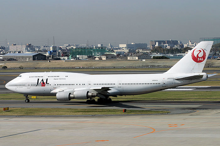 JAL（日本航空） B747-400D JA8083