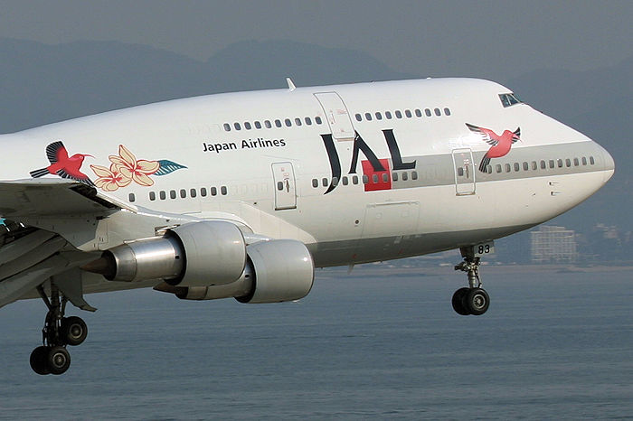 リゾッチャ（ホワイト） JAL（日本航空） B747-300SR JA8183