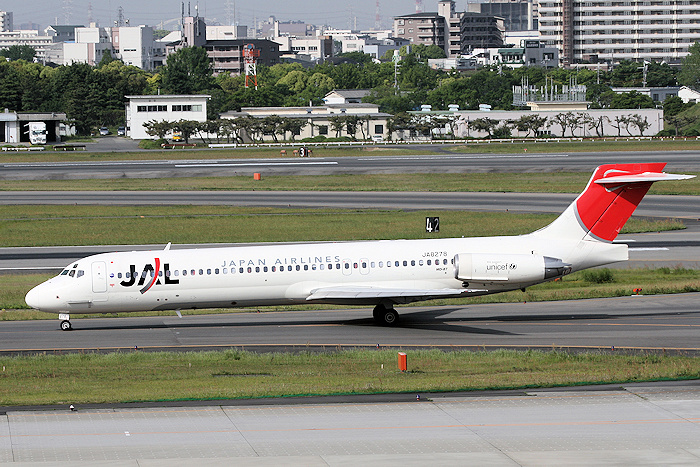 JAL（日本航空） MD87 JA8278
