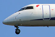 赤い羽根　ANA DHC-8-400 JA845A
