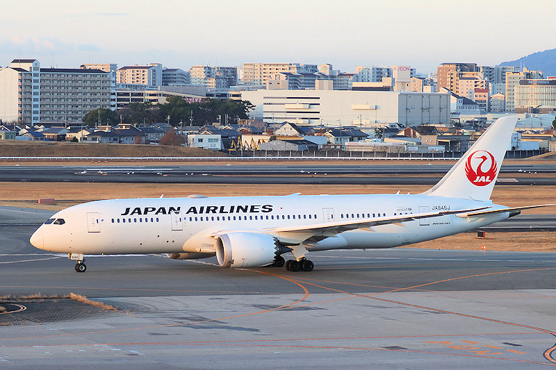 登録記号（レジ） JA846J 飛行機写真