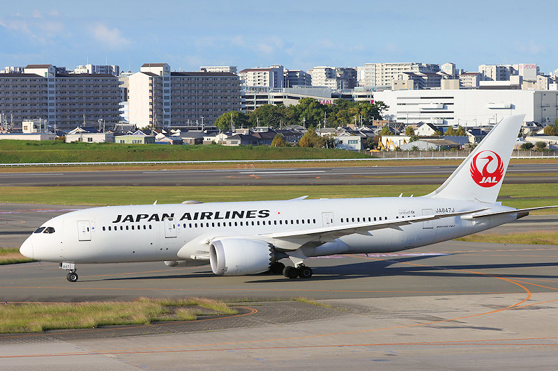 登録記号（レジ） JA847J 飛行機写真