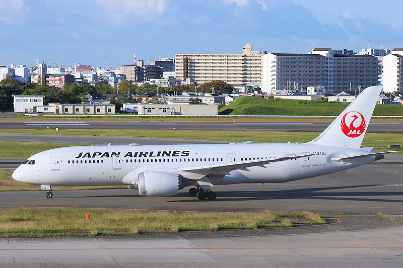 登録記号（レジ） JA849J 飛行機写真
