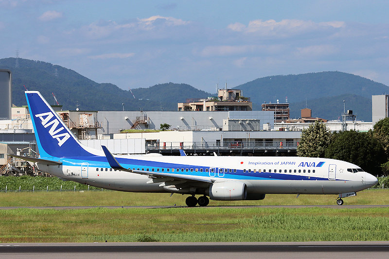 登録記号（レジ） JA84AN 飛行機写真