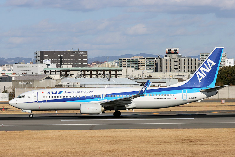 登録記号（レジ） JA87AN 飛行機写真