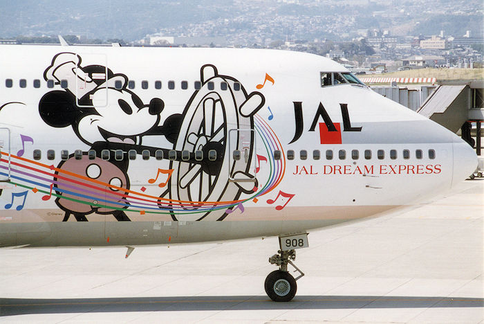 JALドリームエキスプレス21 1号機 FRIENDS JAL（日本航空） B747-400D 