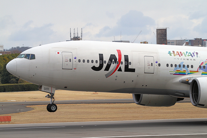 アロハジェット JAL（日本航空） B777-200 JA8981