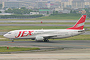 JEX（JALエクスプレス） B737-400 JA8992
