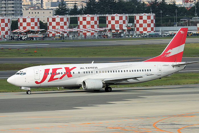 登録記号（レジ）JA8993 飛行機写真