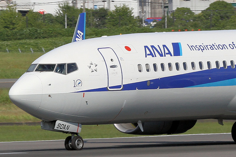 登録記号（レジ） JA90AN 飛行機写真