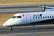 レドーム塗装がグレー ANA（全日空） DHC-8-Q400 JA841A